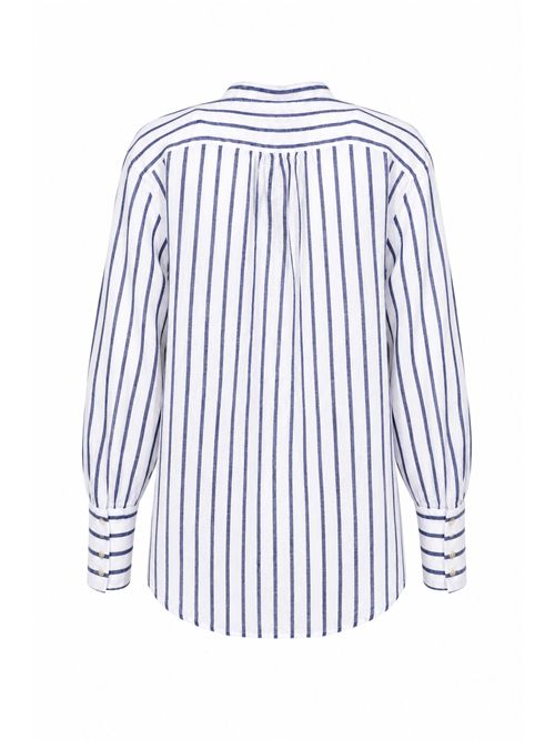Camicia a righe in lino POLO RALPH LAUREN | 211A12789001
